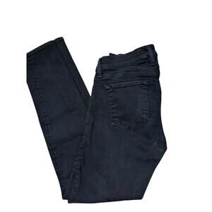 Baldwin Jeans Womens 28 Sophia Mid Rise Skinny Made in USA Black